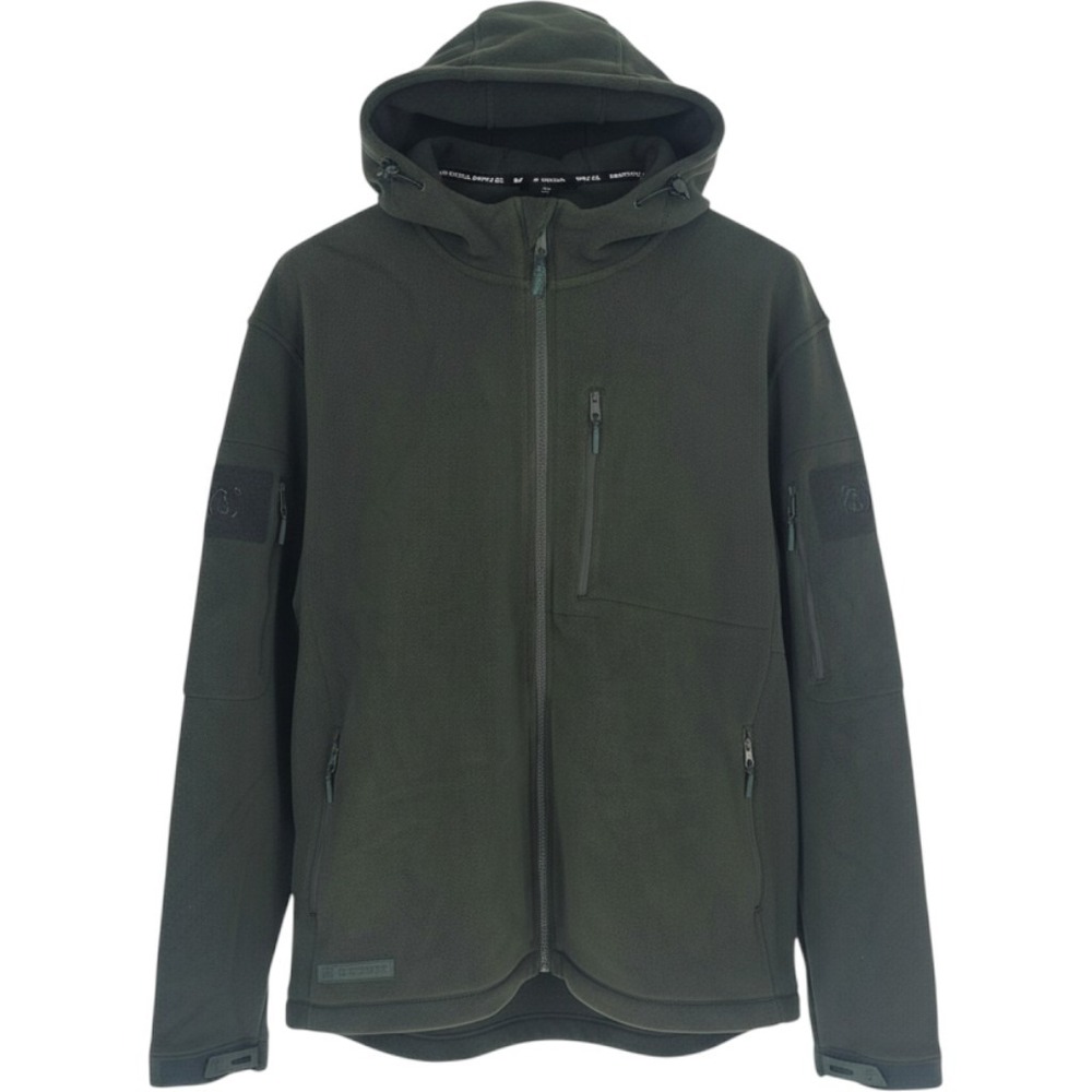 BAERSkin Tactical Supply Co Signature Fleece Hoodie Olive Green Mens 4XL NEW